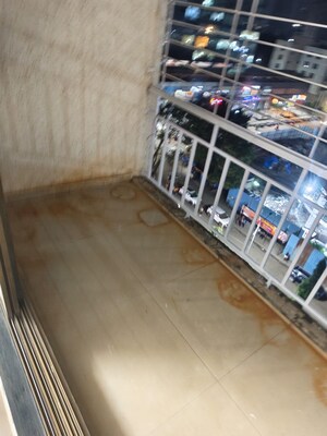 Balcony in 2 BHK Apartment at Shree Sai Heights Kharghar, Kharghar – for Rent