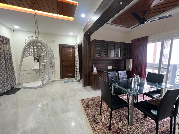 Living Room, gachibowli 3 Bedroom 1600 Sq.Ft. Apartment In Gachibowli Hyderabad 9318099