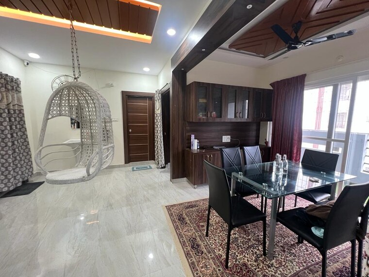 Living Room, gachibowli 3 Bedroom 1600 Sq.Ft. Apartment In Gachibowli Hyderabad 9318099