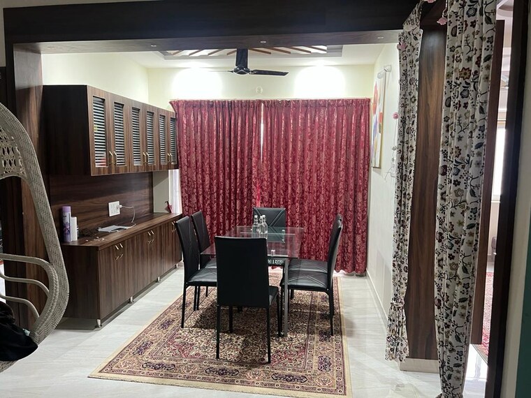 Living Room, gachibowli 3 Bedroom 1600 Sq.Ft. Apartment In Gachibowli Hyderabad 9318099