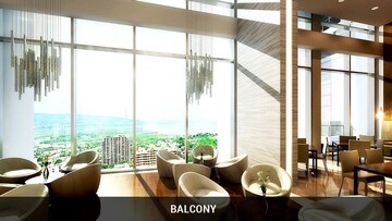 Living Room in 2 BHK Apartment at LnT Realty Crescent Bay, Parel – for Rent