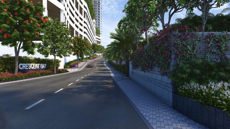 Balcony, lnt-realty-crescent-bay 2 Bedroom 1370 Sq.Ft. Apartment In Parel Mumbai 9318098