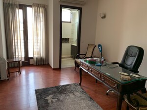 Bedroom in 3 BHK Builder Floor at Jor Bagh – for Rent