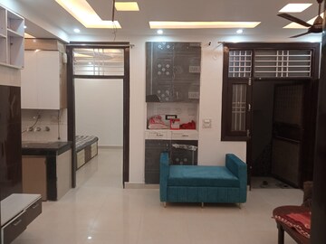 Living Room in 3 BHK Builder Floor at Dwarka Mor – for Rent
