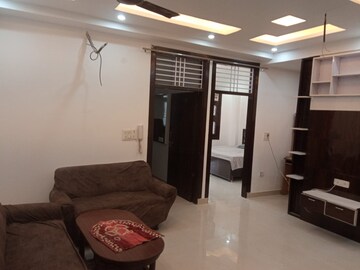 Living Room in 3 BHK Builder Floor at Dwarka Mor – for Rent