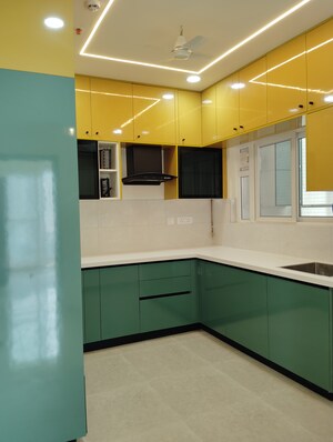 Kitchen in 3 BHK Apartment at Prestige Beverly Hills, Kokapet – for Rent