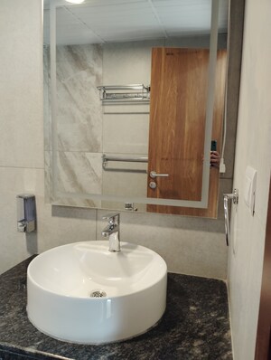 Bathroom in 3 BHK Apartment at Prestige Beverly Hills, Kokapet – for Rent