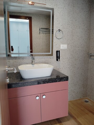 Bathroom in 3 BHK Apartment at Prestige Beverly Hills, Kokapet – for Rent