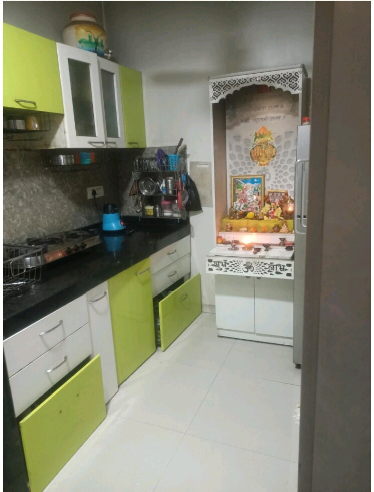 Kitchen, jvm-shubham 1 Bedroom 430 Sq.Ft. Apartment In Kasarvadavali Thane 9318213