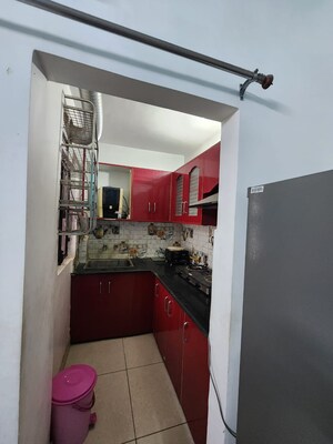 Kitchen in 1 BHK Builder Floor at Clement Town – for Rent