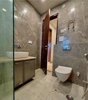 Bathroom in 4 BHK Builder Floor at Sector 8 – for Sale