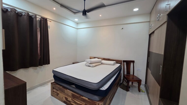 Bedroom, jayani-paradise 2 Bedroom 1200 Sq.Ft. Apartment In Mahadevpura Bangalore 9318485