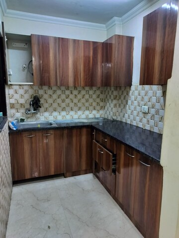 Kitchen in 1 BHK Apartment at Chattarpur – for Rent