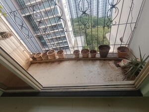 Balcony in 3 BHK Apartment at Anmol Tower, Goregaon West – for Rent