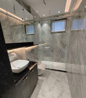 Bathroom in 4 BHK Builder Floor at BP Homes, Sector 85 – for Sale