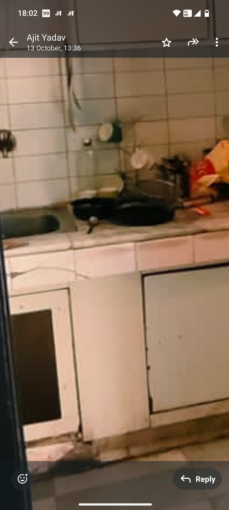 Kitchen, rwa-apartments-sector-26 1 RK 300 Sq.Ft. Independent House In Sector 26 Noida 9318639