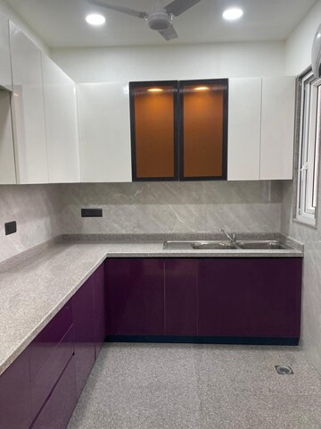 Kitchen in 3 BHK Builder Floor at Shivalik Colony – for Sale