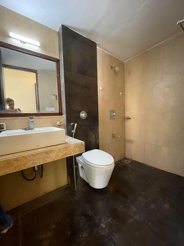 Bathroom in 1.5 BHK Apartment at Lodha Splendora Platino, Ghodbunder Road – for Sale