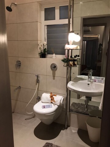 Bathroom in 1 BHK Apartment at Noori Blue Bells, Mumbra – for Sale