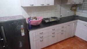 Kitchen in 2 BHK Apartment at Rohini Apartment, Gomti Nagar – for Rent