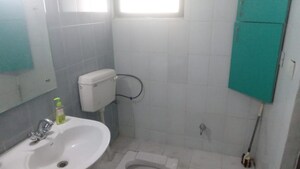 Bathroom in 2 BHK Apartment at Rohini Apartment, Gomti Nagar – for Rent