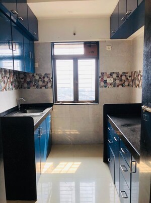 Kitchen in 1 BHK Apartment at Sethia Kalpavruksh Heights, Kandivali West – for Sale