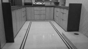 Kitchen in 3 BHK Apartment at Santacruz West – for Rent