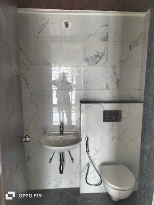 Bathroom in 2 BHK Apartment at Shubh Meriton Towers, Ambegaon Budruk – for Rent