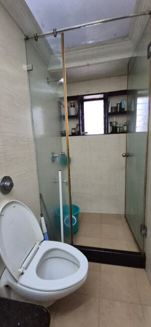 Bathroom in 3 BHK Apartment at Santacruz West – for Rent
