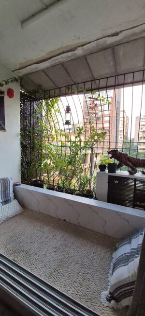 Balcony in 3 BHK Apartment at Santacruz West – for Rent