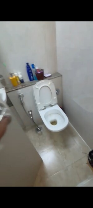 Bathroom in 2 BHK Apartment at Sheth Vasant Oasis, Andheri East – for Rent