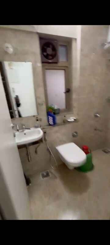 Bathroom in 2 BHK Apartment at Sheth Vasant Oasis, Andheri East – for Rent