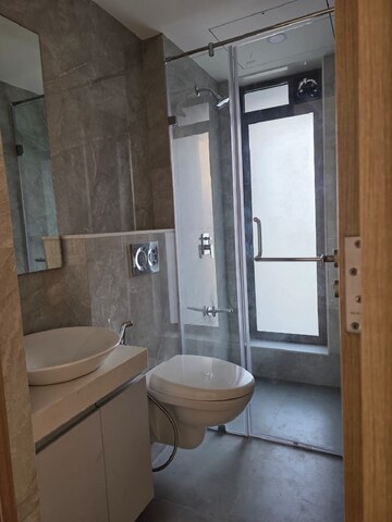 Bathroom in 3 BHK Apartment at Bandra West – for Rent