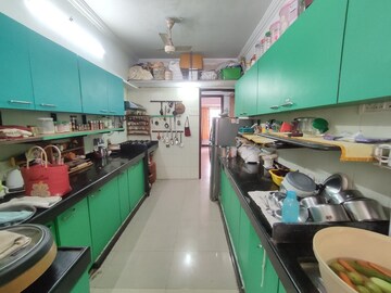 Kitchen in 4 BHK Apartment at Khar West – for Rent