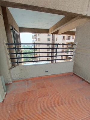 Staircase in 3 BHK Apartment at Swiss County, Thergaon – for Sale