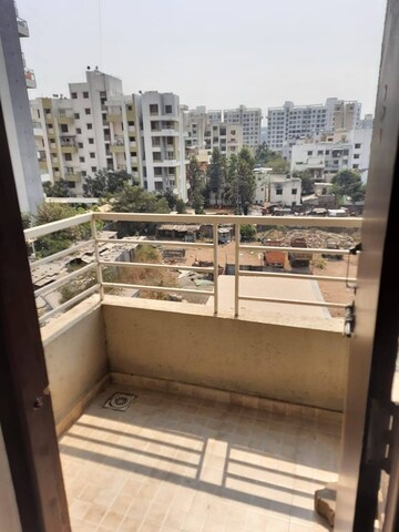 Balcony in 1 BHK Apartment at Shri Balaji Residency Wakad, Wakad – for Rent