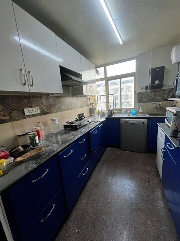 Kitchen in 3 BHK Apartment at Ansal Sushant Lok I, Sector 43 – for Rent