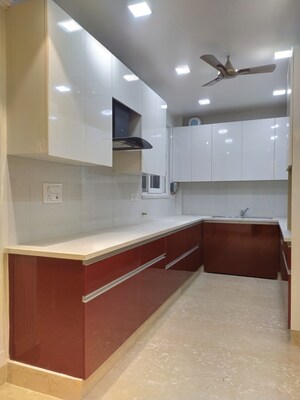 Kitchen in 3 BHK Builder Floor at Kalkaji – for Rent