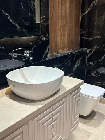 Attached Bathroom in 3 BHK Builder Floor at Kalkaji – for Rent