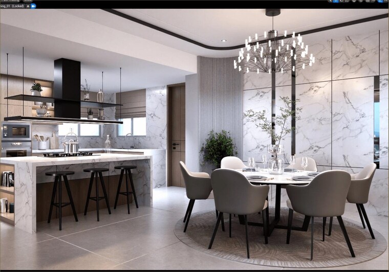 Gym, mantra-mayfair-residences 3 Bedroom 1390 Sq.Ft. Apartment In Mundhwa Pune 9318885