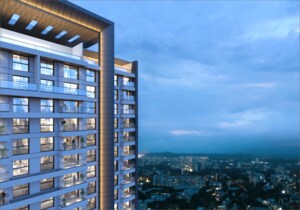 3 BHK Apartment – Exterior View View at Mantra Sky Homes, Magarpatta City - for Sale
