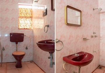 Bathroom in 2 BHK Independent House at Rt Nagar – for Rent