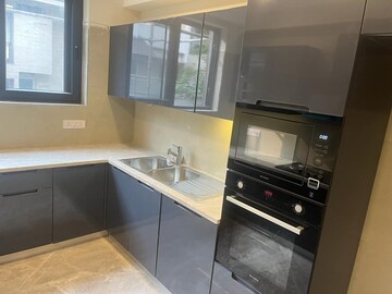 Kitchen in 3 BHK Builder Floor at Sarvodaya Enclave – for Rent