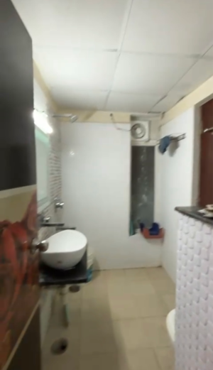 Bathroom in 3 BHK Apartment at Habitech Panch Tatva, Ecotech 12 Greater Noida – for Rent