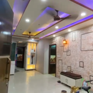 Living Room in 3 BHK Apartment at Habitech Panch Tatva, Ecotech 12 Greater Noida – for Rent