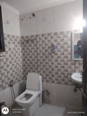 Bathroom in 2 BHK Builder Floor at Mehrauli – for Sale