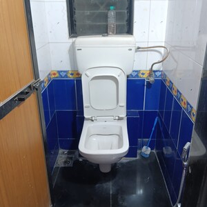 Bathroom in 2.5 BHK Villa at Unnat Nagar 43-44, Goregaon West – for Rent