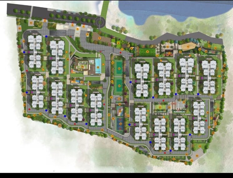 undefined, aparna-sarovar-zicon 3 Bedroom 1740 Sq.Ft. Apartment In Nallagandla Hyderabad 9318960