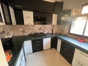 Kitchen in 3 BHK Apartment at Hazratganj – for Sale