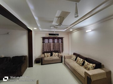 Living Room in 3 BHK Apartment at Prahlad Nagar – for Rent
